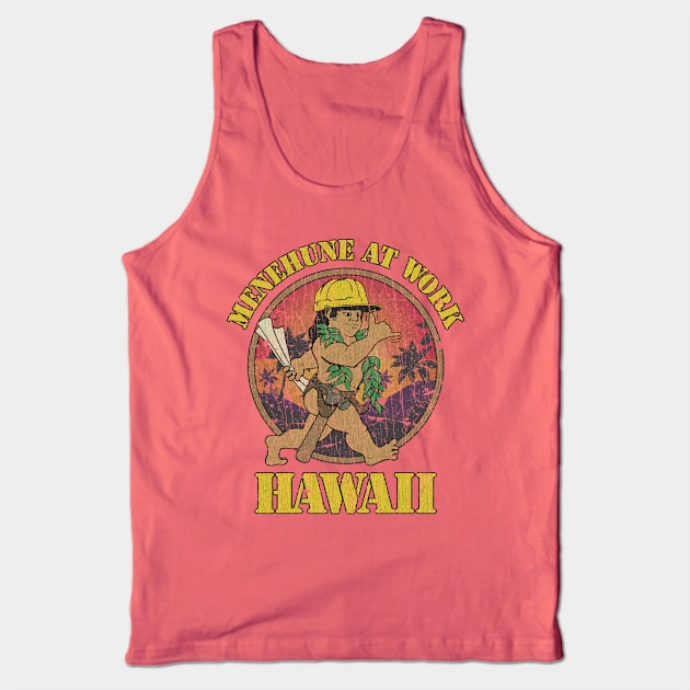 Menehune at Work 1986 Tank Top by JCD666